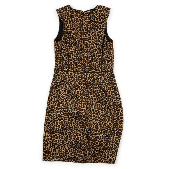 NEW J. Crew leopard print Sheath dress size 6 - Picture 7 of 9